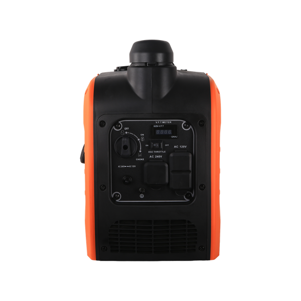 1300 Watt Portable Small 12V DC Inverter Gasoline Generator with Bluetooth Remote Auto Start for RV Truck Marine Backup Power_XP1500EZ-C
