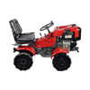 10HP 4WD Mini Tractor, Diesel Powered Rotary Tiller Cultivator with Electric Start, Gear Drive Agricultural Machine for Farm Garden _ X001
