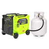 10000 Watt 11000Watt Portable Dual Fuel Inverter Full House Generator for Home Backup Power-XP11000iED