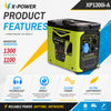 1300 Watt Super Silent Power Portable Gasoline Inverter Generator_XP1300iS-A