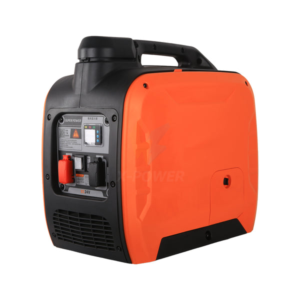 1300 Watt Portable Small 12V DC Inverter Gasoline Generator with Bluetooth Remote Auto Start for RV Truck Marine Backup Power_XP1500EZ-C