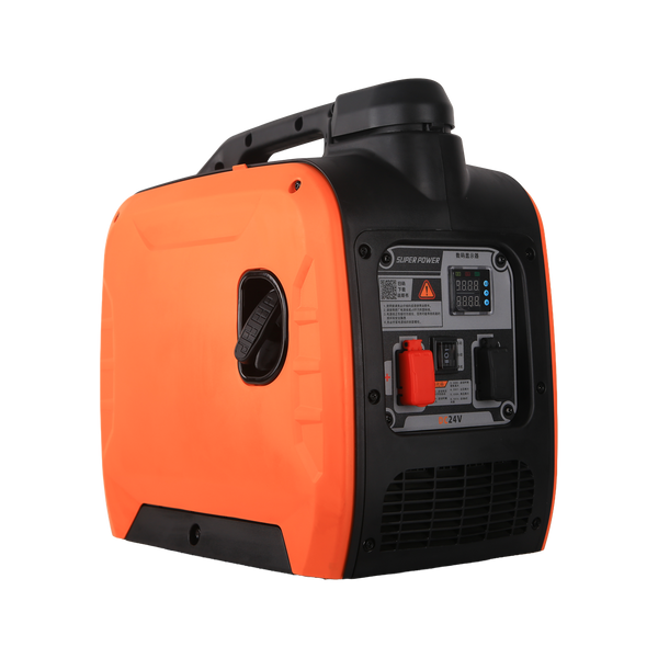 1300 Watt Portable Small 12V DC Inverter Gasoline Generator with Bluetooth Remote Auto Start for RV Truck Marine Backup Power_XP1500EZ-C
