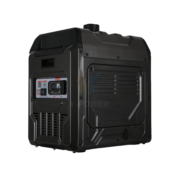 2000Watt Gas Power DC Generator 24V 48V 60V Small DC Gasoline Generator with Remote Auto Start for Battery Charging Truck RV Backup_XP2000EZ-T10
