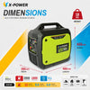 2kw Quiet Digital Gasoline Generator for Home Camping RV Backup_XP2000i-A