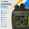 2400 Watt Gasoline Propane Dual Fuel Inverter Generator for Camping RV-XP2400iD