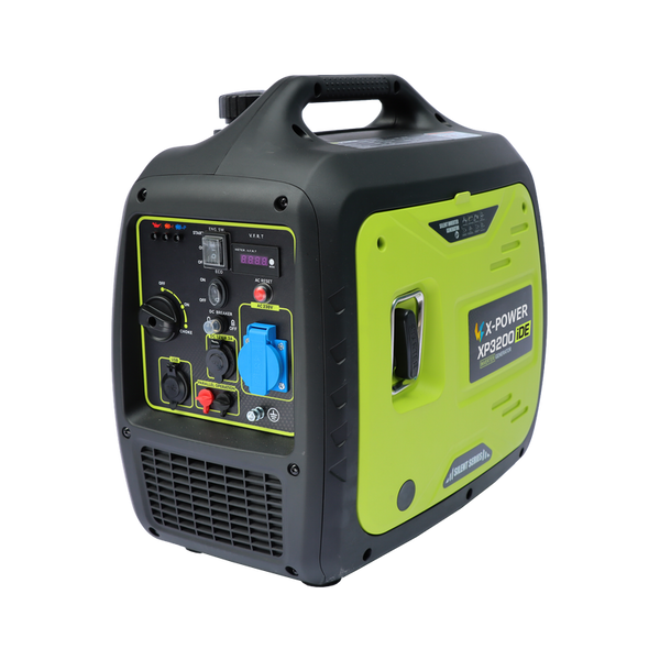 3200 Watt Dual Fuel Gas/LPG Inverter Generator for Home RV Camping-XP3200iED