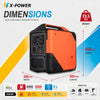 Wholesale New 4000 Watt Portable Silent Gasoline Inverter Generator With 5L Large Fuel Tank for Jobsite RV Home Use_XP4000iS-K