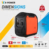 4000 Watt Portable Gasoline Inverter Generator230Vfor RV Camping Backup_XP4000iS-M