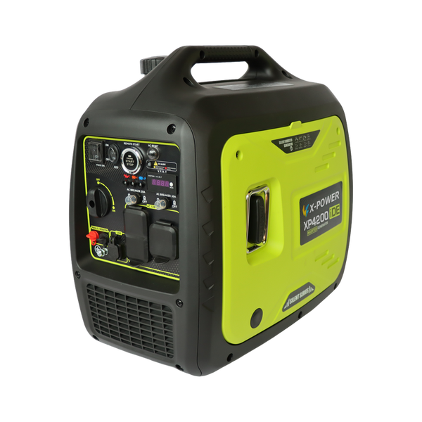 4200 Watt Dual Fuel Silent Inverter Generator Electric Remote Start for Home Backup RV Camping-XP4200iED