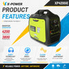 4200 Watt Portable Silent Inverter Generator-XP4200iE