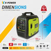 4200 Watt Portable Silent Inverter Generator-XP4200iE