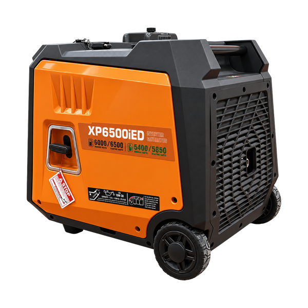 6500Watt Portable Dual Fuel Inverter Generator | Gas & LPG | Remote Start XP6500iSE - X-POWER