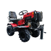 X-POWER X005 12HP Gasoline Walking Tractor, Electric Start 2WD/4WD Rotary Tiller & Cultivator with Gear Drive