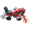 X-POWER X005 12HP Gasoline Walking Tractor, Electric Start 2WD/4WD Rotary Tiller & Cultivator with Gear Drive