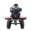 15HP Heavy Duty Mini Tractor 4WD, Diesel Rotary Cultivator Tiller Machine with Electric Start for Small Farm Agriculture_X003