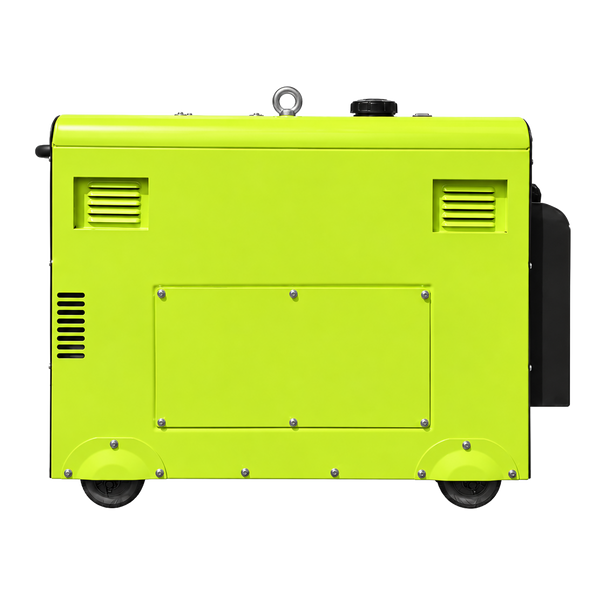6kW 6.8kW Portable Silent Diesel Generator| Heavy Duty Electric Start Backup Generator - XP10000CE