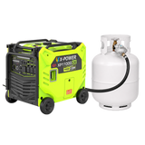 10000 Watt 11000Watt Portable Dual Fuel Inverter Full House Generator for Home Backup Power-XP11000iED