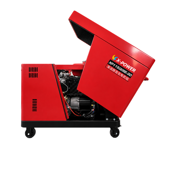 7.5kW Diesel Generator | Single & Three Phase, 7,500W Max, Electric Start - XP11500SE