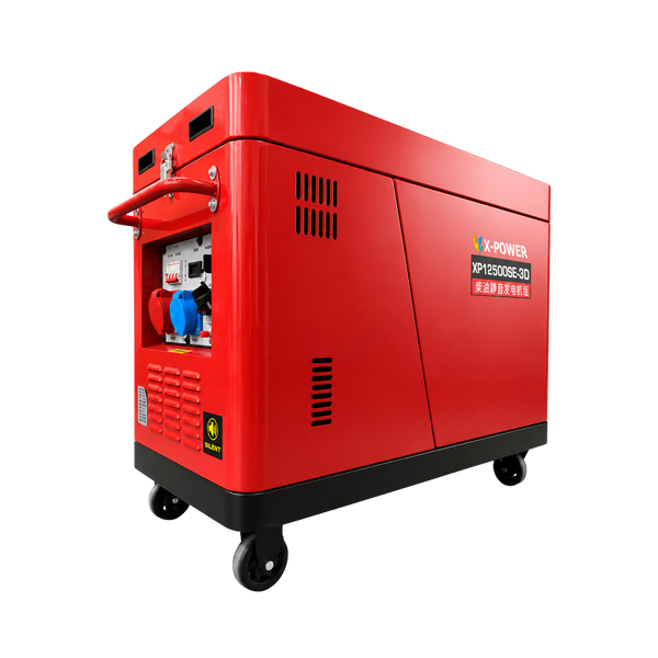 8kW Diesel Generator | 8,000W Max, Single & Three Phase - XP12500SE