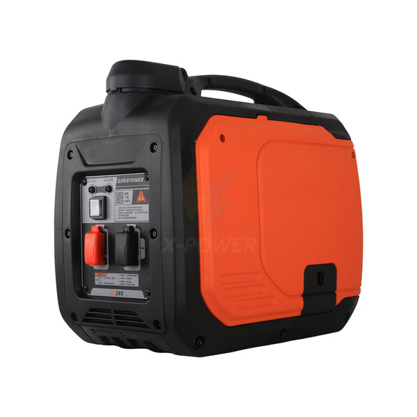 1200Watt 12 Volt Quiet Portable DC Inverter Generator 1000W 12V DC Gas Generator with Bluetooth Remote Auto Start for Truck Battery Charging_ XP1500EZ-B