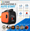 2000Watt DC Inverter Generator 24V/48V/60V Optional Portable Silent Gas Auto Generator for Truck Air Conditioner RV Marine_XP2000EZ-B