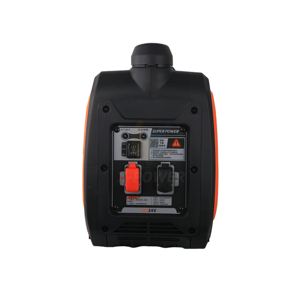 2000Watt DC Inverter Generator 24V/48V/60V Optional Portable Silent Gas Auto Generator for Truck Air Conditioner RV Marine_XP2000EZ-B