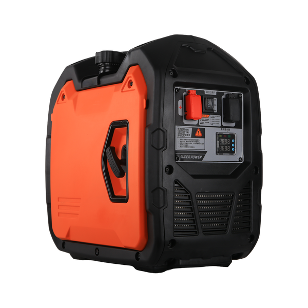 2000Watt DC Gasoline Generator 24V 48V 60V Silent DC Inverter Generator with Bluetooth Auto Start for Truck RV_XP2000EZ-M