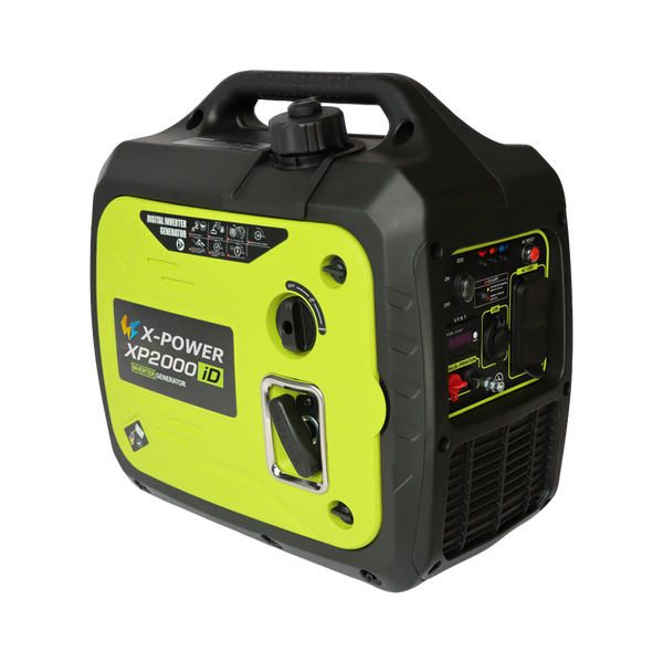 2000 Watt Dual Fuel Inverter Generator 110V-240V Quiet Gasoline Propane for RV Camping Home Backup-XP2000iD