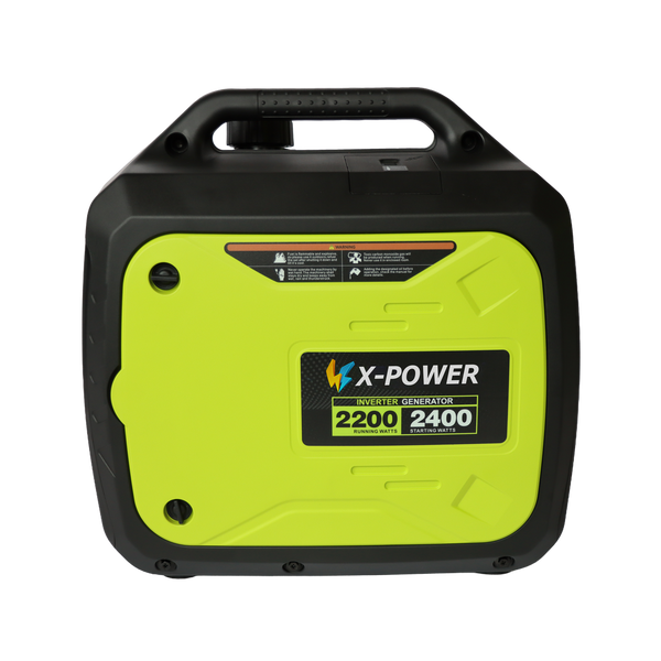 2400 Watt Portable Silent Inverter Generator with Clean Power for Camping and Backup Use_XP2400i-A