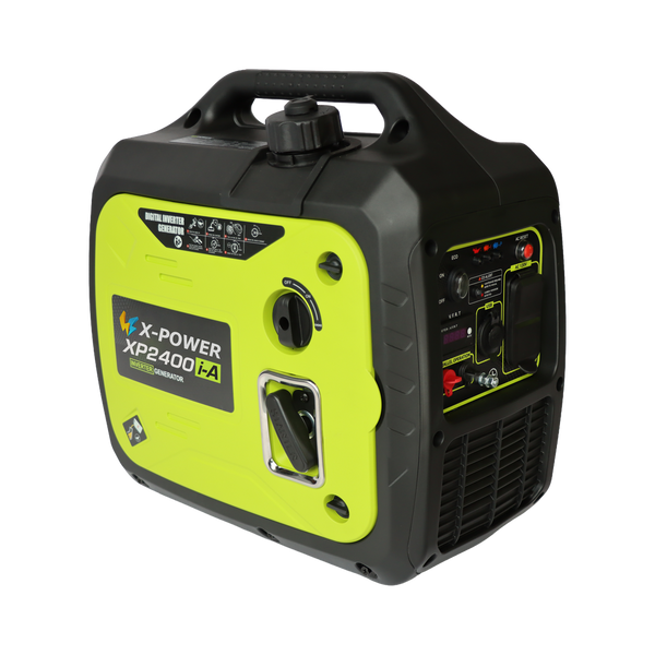 2400 Watt Portable Silent Inverter Generator with Clean Power for Camping and Backup Use_XP2400i-A