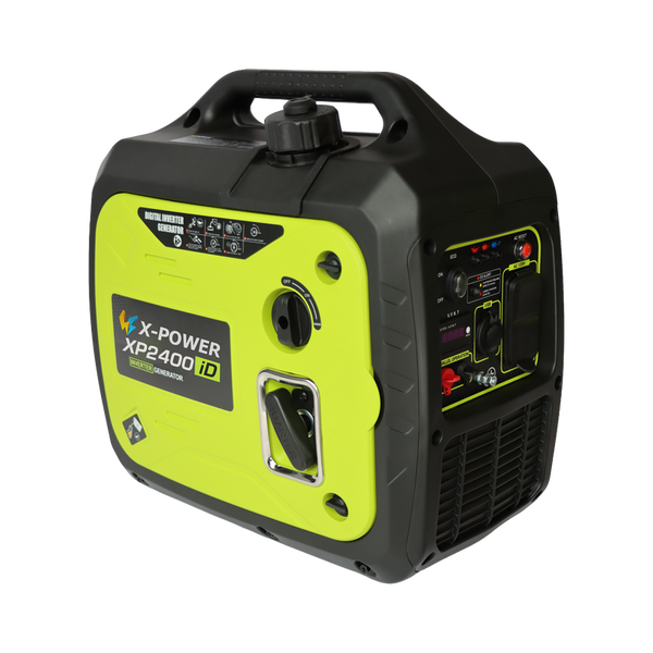 2400 Watt Gasoline Propane Dual Fuel Inverter Generator for Camping RV-XP2400iD