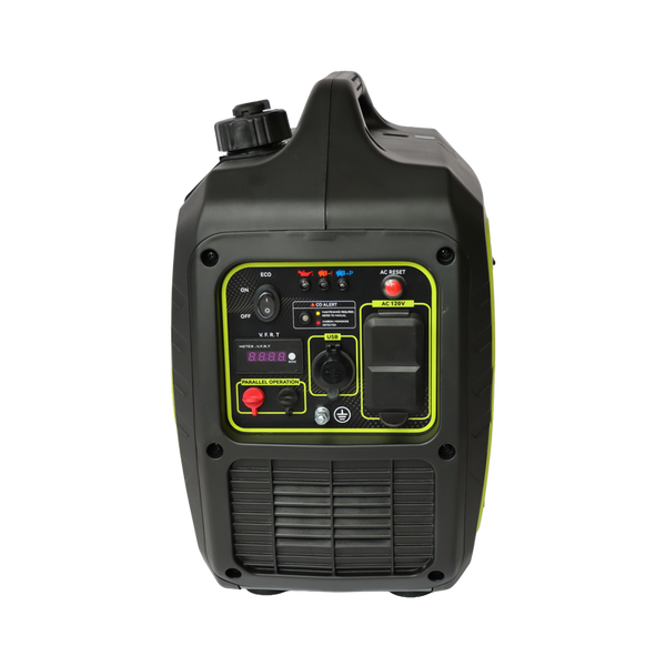 2400 Watt Gasoline Propane Dual Fuel Inverter Generator for Camping RV-XP2400iD