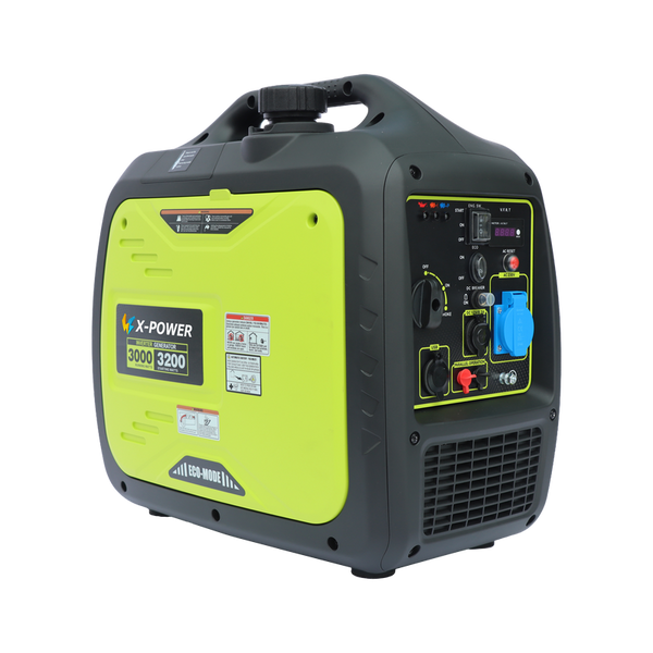 3200 Watt Dual Fuel Gas/LPG Inverter Generator for Home RV Camping-XP3200iED