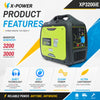 3000Watt Portable Inverter Generator Electric start-XP3200iE
