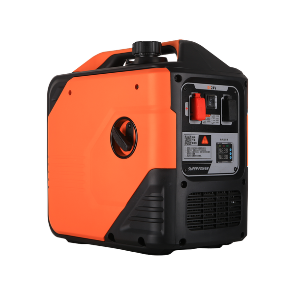 3kw 3500Watt DC Gasoline Generator 24V 48V 60V Small DC Inverter Generator with Remote Auto Start for Truck RV Marine_XP3500EZ-K