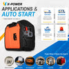 High Quality 3kw 3500W DC Gasoline Generator 24V 48V 60V Silent Portable DC Power Generator with Bluetooth Auto Start_XP3500EZ-M