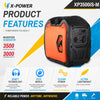 High Quality 3500 Watt Portable Quiet Gasoline Inverter Generator 230V for Home Backup Camping Use_XP3500iS-M