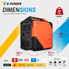 3500 Watt Quiet Portable Inverter Generator 3000 Watt Gasoline Power 120V/240V 20/30 AMP Electric Start for Home Backup RV Camping Outdoor Work_XP3500iSE-K