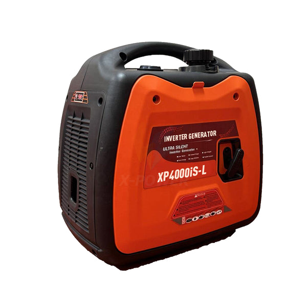 4000 Watt Quiet Portable Inverter Generator with 110V 120V 230V 240V Output for RV Camping Home _XP4000iS-L