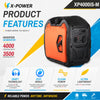 4000 Watt Portable Gasoline Inverter Generator230Vfor RV Camping Backup_XP4000iS-M