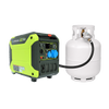 5000 Watt Dual Fuel Inverter Generator Gas LPG Powered Electric Generator 230V 50/60Hz-XP5500iED