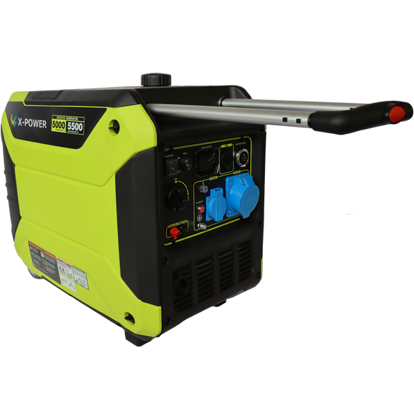 5000 Watt Quiet Portable Inverter Generator for Home Backup RV Outdoor Power Supply-XP5500iE