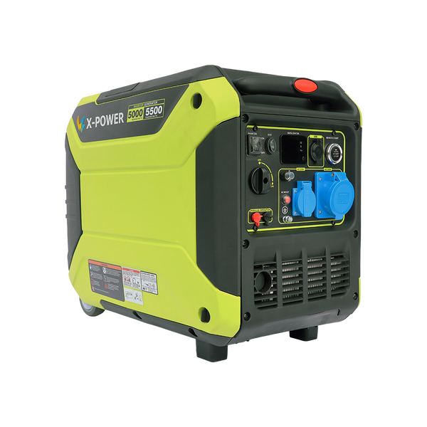 5000 Watt Quiet Portable Inverter Generator for Home Backup RV Outdoor Power Supply-XP5500iE