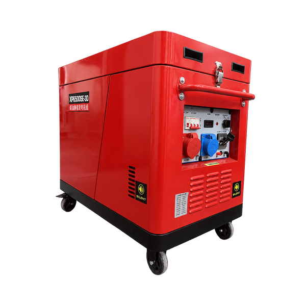 5kw Small Portable Silent Diesel Generator Set Electric Start 6kVASingle / ThreePhase Engine Standby Electric Power Generating for Home - XP6500SE