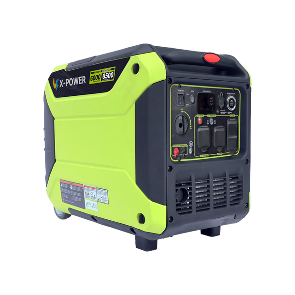 6500 Watt Dual Fuel Inverter Generator Gasoline Propane Electric Remote Start for House-XP6500iED