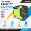 6000 WattHigh Power Quiet Inverter Generator for Home Backup RV and Outdoor Work-XP6500iE