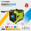 6000 WattHigh Power Quiet Inverter Generator for Home Backup RV and Outdoor Work-XP6500iE