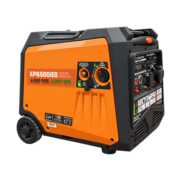 6500Watt Portable Dual Fuel Inverter Generator | Gas & LPG | Remote Start XP6500iSE - X-POWER