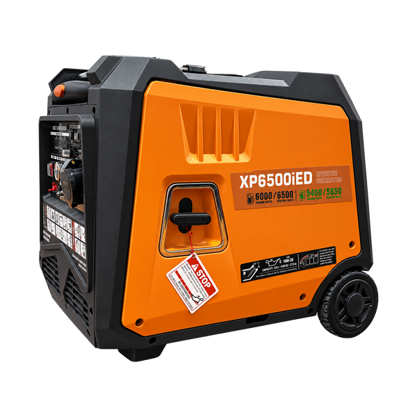 6500Watt Portable Dual Fuel Inverter Generator | Gas & LPG | Remote Start XP6500iSE - X-POWER