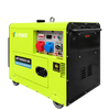 6kW 6.5kW Silent Diesel Generator| Portable Commercial Backup Power Generator - XP7500CE
